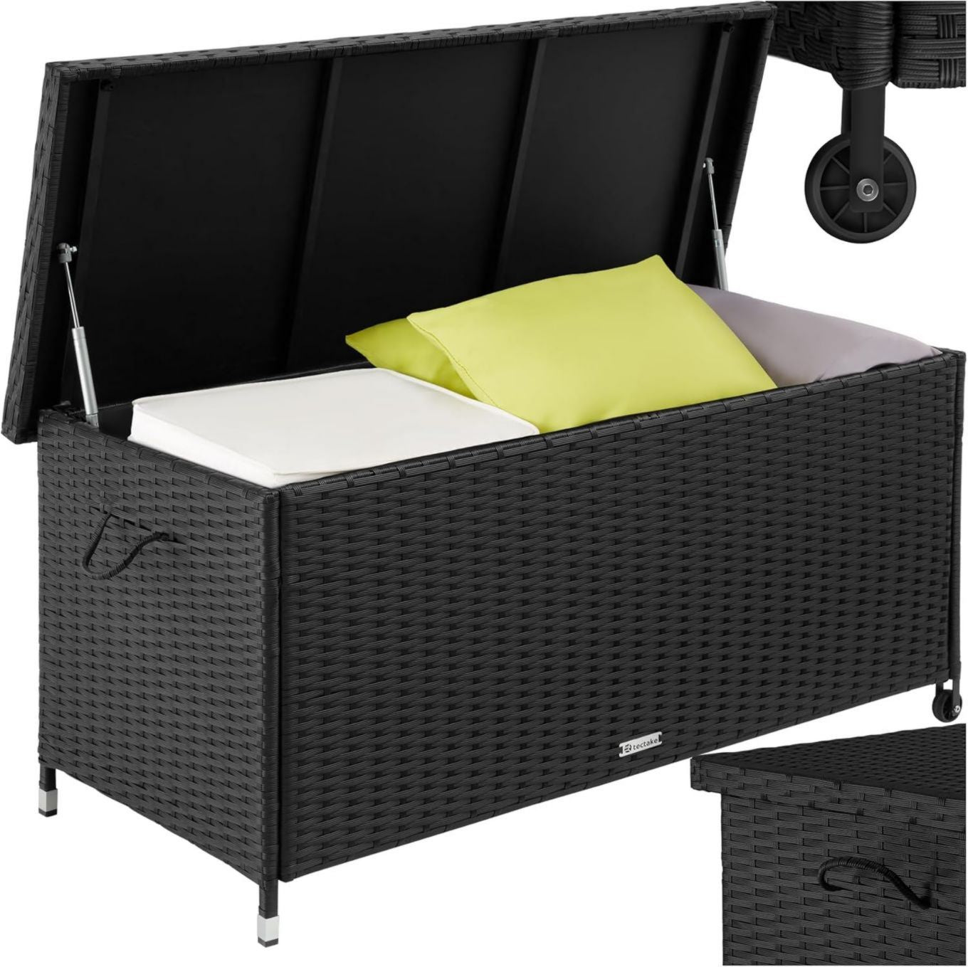 Un articolo antiuv maniglie polyrattan per uso intensivo